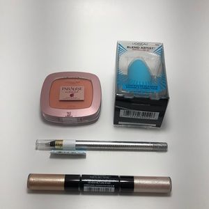 Loreal 4 pc Gold Makeup Loy eyeshadow blender